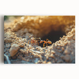 Black and white close-up photo of natural elements on stretched canvas, ideal for kitchen wall art.
