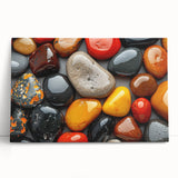 Black and white close-up photo of leaves on stretched canvas, ideal for kitchen wall art or bedroom ambiance.