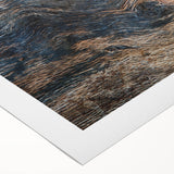 Art deco poster of a stylized peacock in muted gold and teal, printed on rolled canvas, suitable for dining room decor.