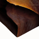 Black and white landscape art painting on stretched canvas, featuring a close-up of natural elements.