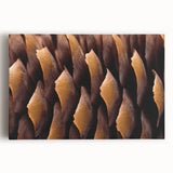 Black and white close-up photo of natural elements on stretched canvas, ideal for kitchen wall art.