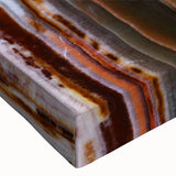 Black and white landscape art painting on stretched canvas, featuring a detailed close-up of natural elements.