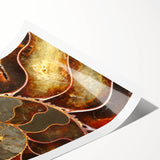 Extra large wall art featuring line art flowers in black on a white background, ideal for large living room decor.