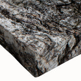 Black and white close-up image of tree bark on a large stretched canvas, suitable for bedroom wall decor.