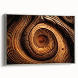 Framed canvas featuring a close-up view of trees in colorful art style, ideal for adding a vintage touch to any room.