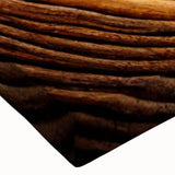 Large art of a black and white close-up landscape with trees on stretched canvas, suitable for bedroom wall decor.