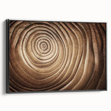 Black and white framed canvas featuring close-up of trees, ideal for bedroom wall decor with a vintage poster art style.