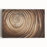 Black and white close-up photo of tree bark on stretched canvas, suitable for kitchen wall art.