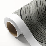 Art Deco style poster of close-up trees in monochrome hues, printed on rolled canvas.