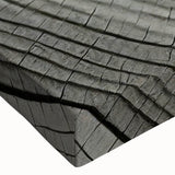 Large art depicting a close-up view of tree bark in black and white on stretched canvas, suitable for bedroom wall decor.