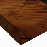 Large art of a close-up tree landscape in black and white on stretched canvas, suitable for bedroom wall decor.