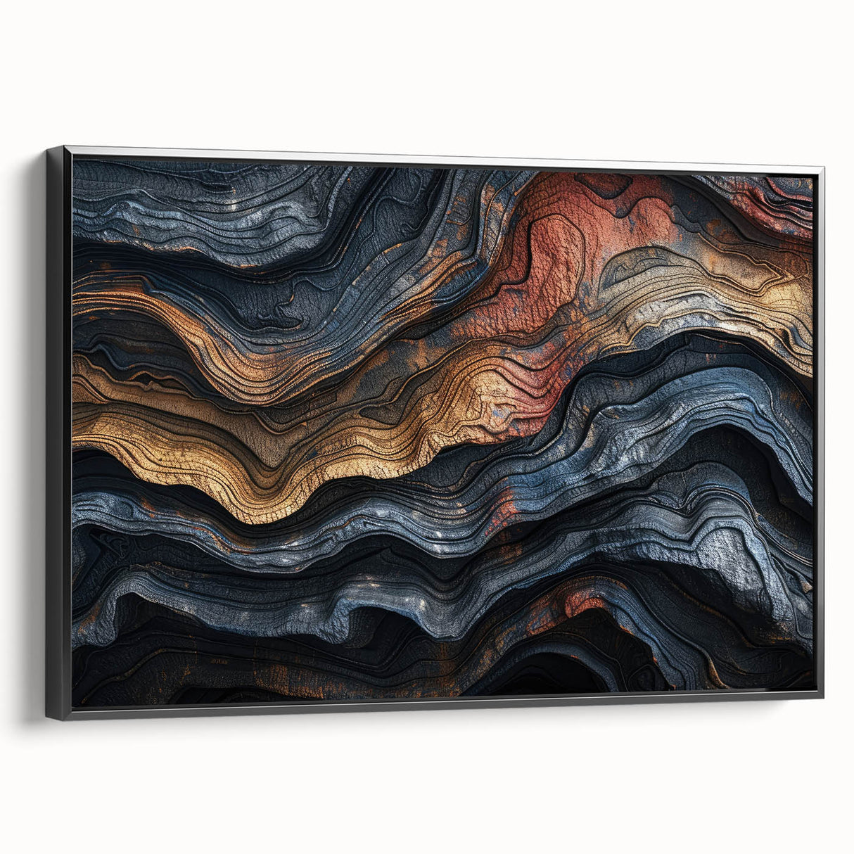 Black and white framed canvas featuring close-up tree designs, ideal for vintage-style bedroom decor.