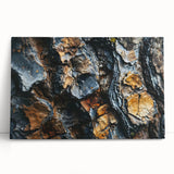 Black and white photo of a dense forest on stretched canvas, suitable as large art for bedroom or kitchen wall art.
