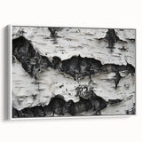 Extra large framed canvas featuring a close-up of trees in vibrant colors, ideal for living room decor.