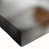 Black and white close-up image of tree bark on stretched canvas, suitable for bedroom wall decor.