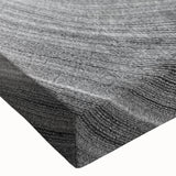 Black and white landscape art painting on stretched canvas featuring a close-up of tree bark, ideal for bedroom wall decor.