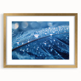 Extra large abstract art print featuring textured swirls in gold and beige tones on a framed canvas.