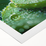 Art deco poster of stylized water ripples in blue tones on rolled canvas, suitable for dining room decor.