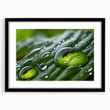 Extra large abstract art print featuring textured, colorful swirls on a black framed canvas, ideal for living room decor.