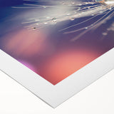 Art deco poster featuring geometric patterns in pastel hues on rolled canvas, suitable for dining room wall art.