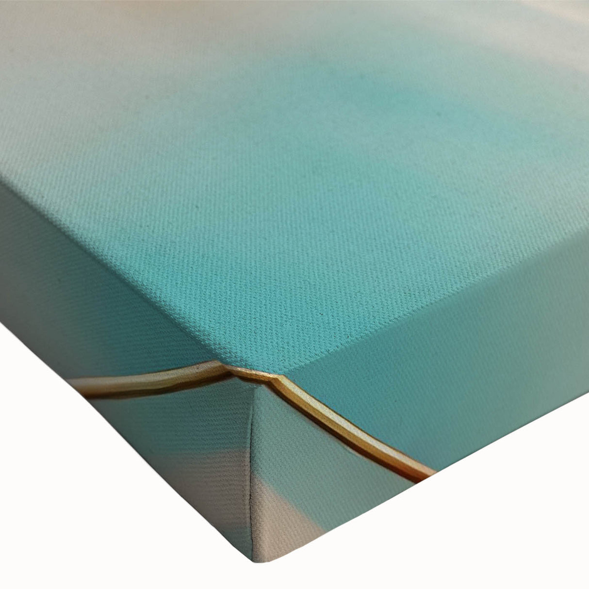 Black and white close-up water design on large stretched canvas, suitable for bedroom wall art.