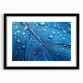 Colorful abstract art print featuring textured swirls in vibrant hues on a large black-framed canvas.