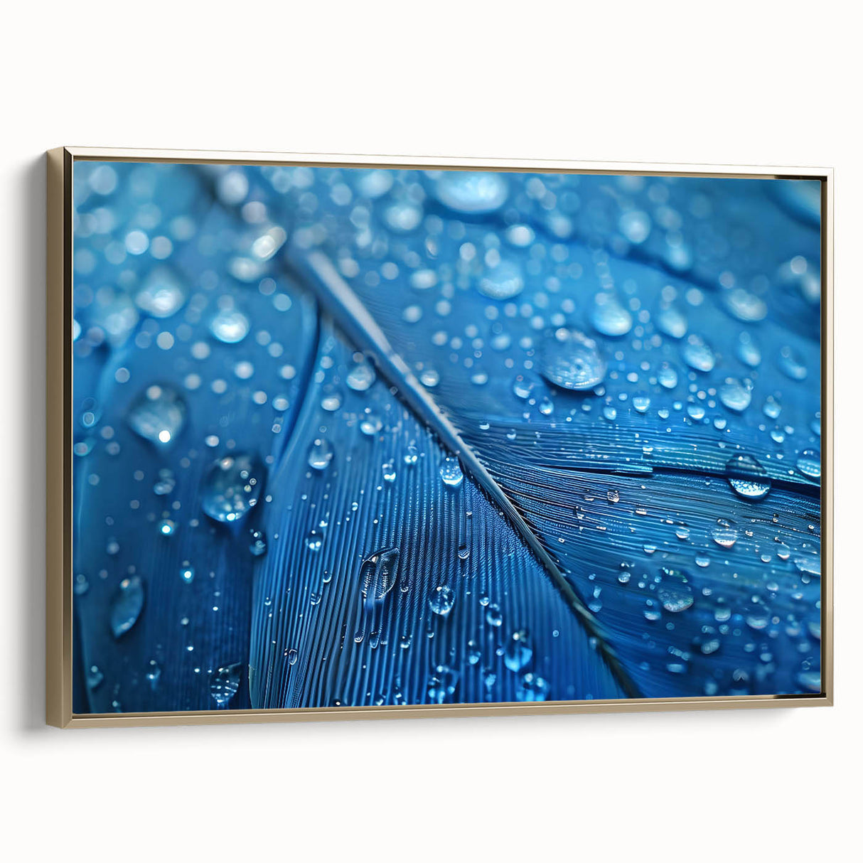 Framed canvas featuring a close-up landscape painting in muted earth tones, ideal for bedroom wall art.