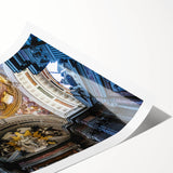 Extra large wall art featuring line art flowers in muted green and white, ideal for large living room decor.