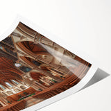 Extra large wall art featuring line art flowers in black and white on a rolled canvas, suitable for large living room decor.