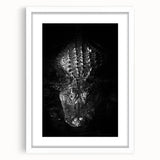 Framed wall art collection featuring a vibrant reptile design of alligators and crocodiles, set against a white mat for a modern aesthetic. Perfect for wildlife enthusiasts and home decor.