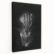 Stretched canvas wall art featuring a vibrant design of reptiles, including alligators and crocodiles, showcasing intricate details and bold colors, ideal for wildlife enthusiasts.