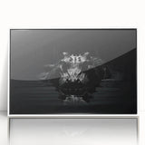 Framed wall art collection showcasing vibrant reptile-themed designs, featuring alligators and crocodiles in a striking white frame, perfect for wildlife enthusiasts.