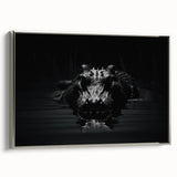Framed canvas wall art showcasing a vibrant reptile design featuring alligators and crocodiles, presented in a sleek silver frame, perfect for nature enthusiasts.