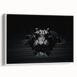 Framed wall art featuring a vibrant reptile design showcasing alligators and crocodiles in a stunning white frame, perfect for nature-inspired decor.