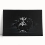 Stretched canvas wall art showcasing a vibrant reptile design featuring gators and crocodiles, perfect for wildlife enthusiasts and home decor lovers. The artwork emphasizes intricate details and vivid colors, making it a striking addition to any room.