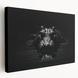 Stretched canvas wall art showcasing a vibrant design of reptiles, including alligators and crocodiles, featuring detailed textures and vivid colors, perfect for wildlife enthusiasts.