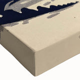 Close-up of a vibrant stretched canvas wall art featuring detailed designs of reptiles, including alligators and crocodiles, perfect for wildlife enthusiasts. The artwork showcases rich colors and intricate textures, ideal for adding a unique touch to home decor.