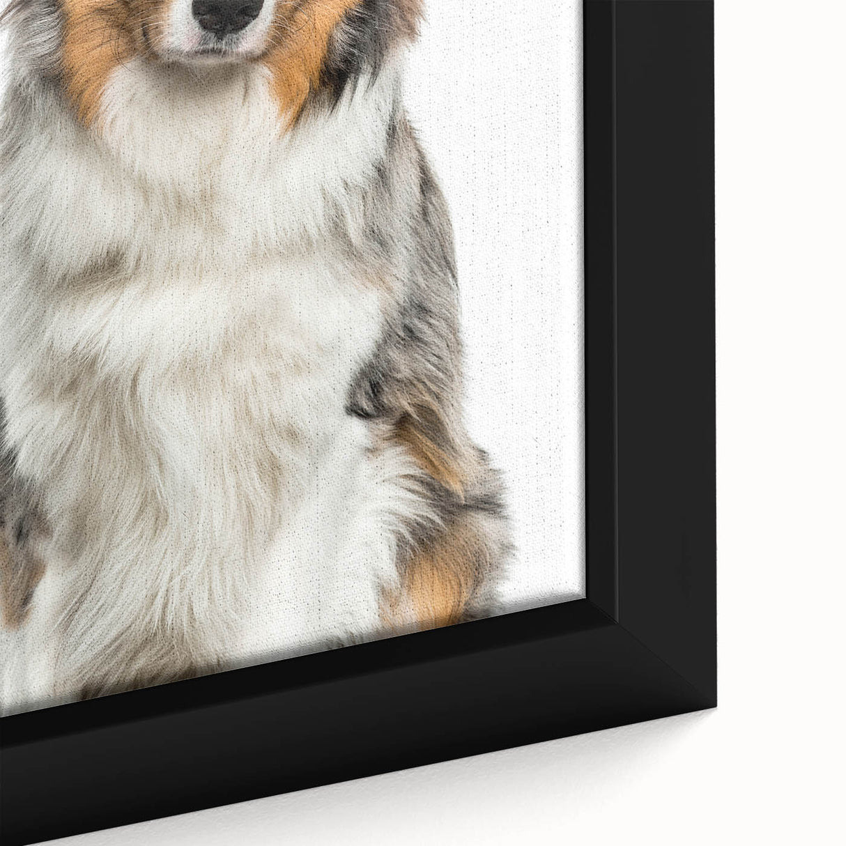 Framed canvas close-up showcasing vibrant African tribal art with intricate patterns and textures, perfect for home decor enhancement and cultural expression.