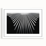 Extra large abstract art print with textured swirls in muted gray and blue tones on a framed canvas.