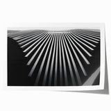 Extra large rolled canvas print featuring vibrant colored floral designs.