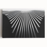 Large black and white acrylic print of assorted kitchen utensils, ideal for kitchen wall art.