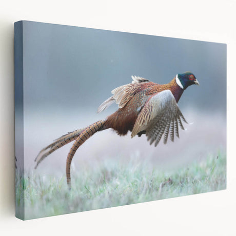Stretched canvas showcasing vibrant African wall art with intricate designs and rich colors, displayed from a side view, emphasizing texture and craftsmanship.