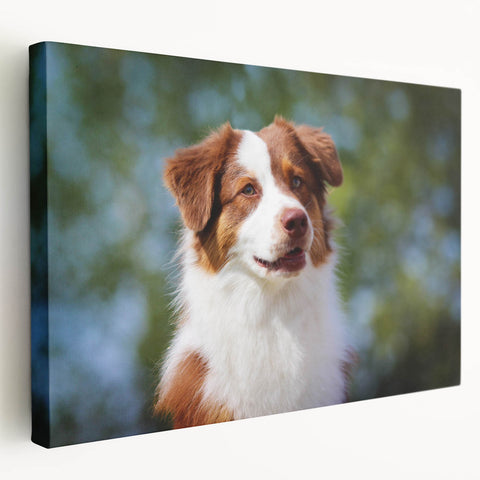 Stretched canvas showcasing vibrant African wall art with intricate designs and rich colors, displayed from a side view to highlight its textured surface.