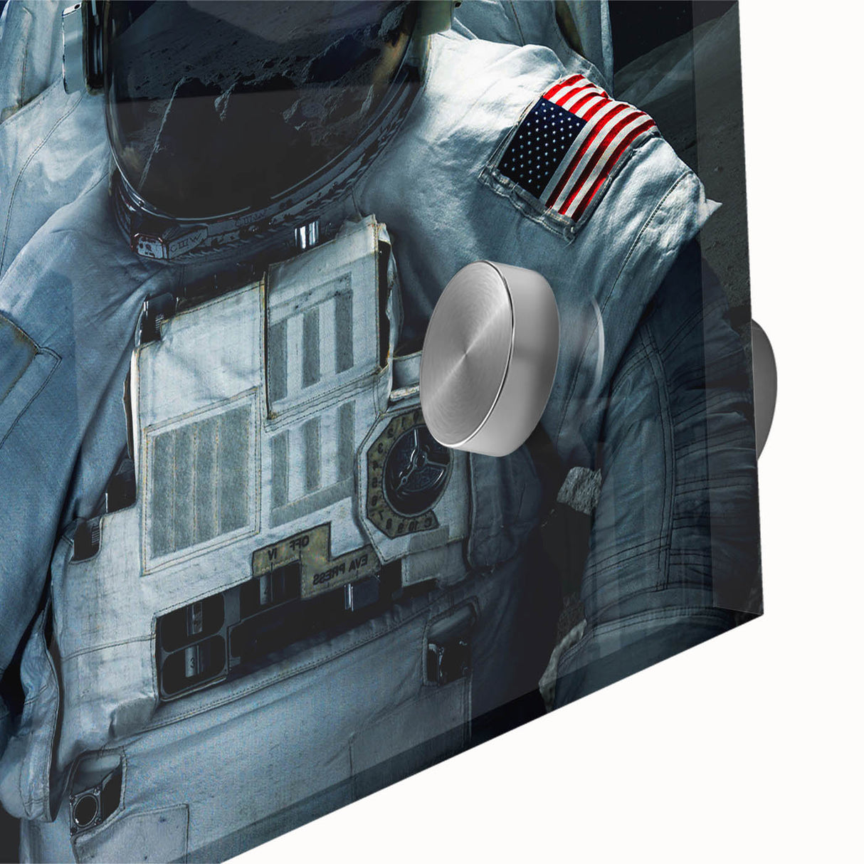 Astronaut Wall Art: Space Explorer Canvas for Outer Space Enthusiasts