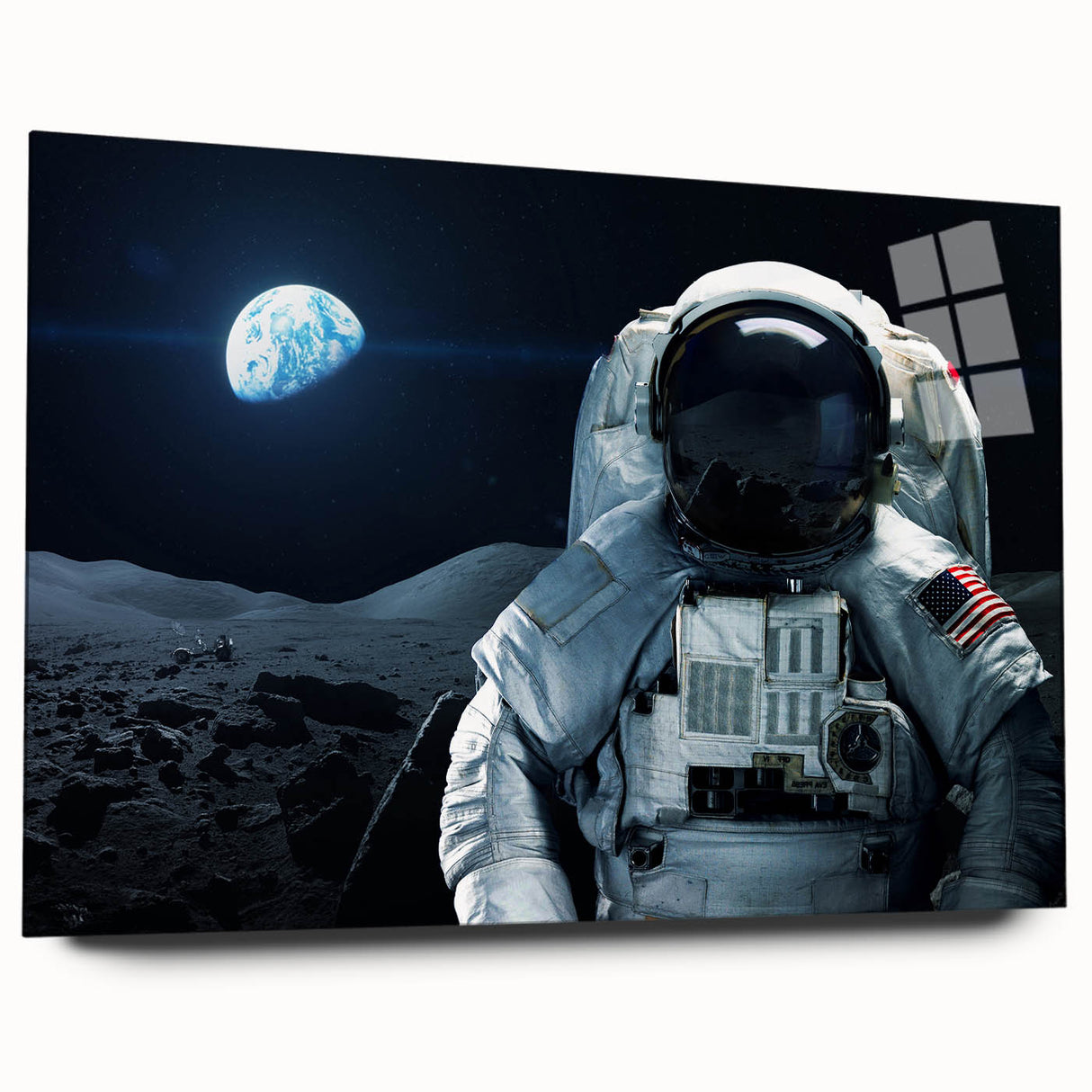 Astronaut Wall Art: Space Explorer Canvas for Outer Space Enthusiasts