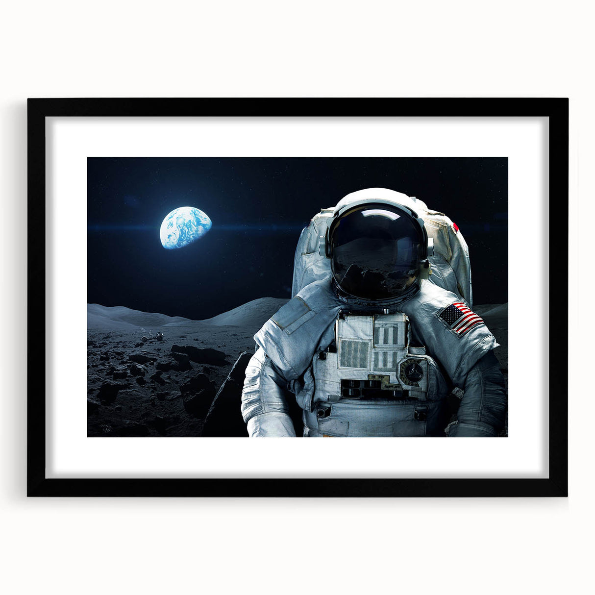 Astronaut Wall Art: Space Explorer Canvas for Outer Space Enthusiasts