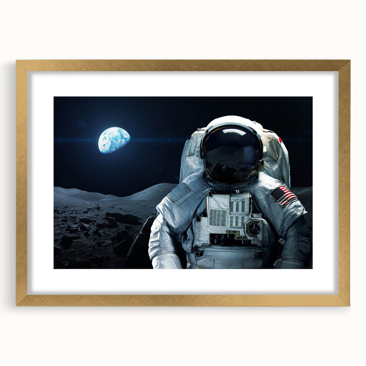 Astronaut Wall Art: Space Explorer Canvas for Outer Space Enthusiasts