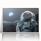 Astronaut Wall Art: Space Explorer Canvas for Outer Space Enthusiasts