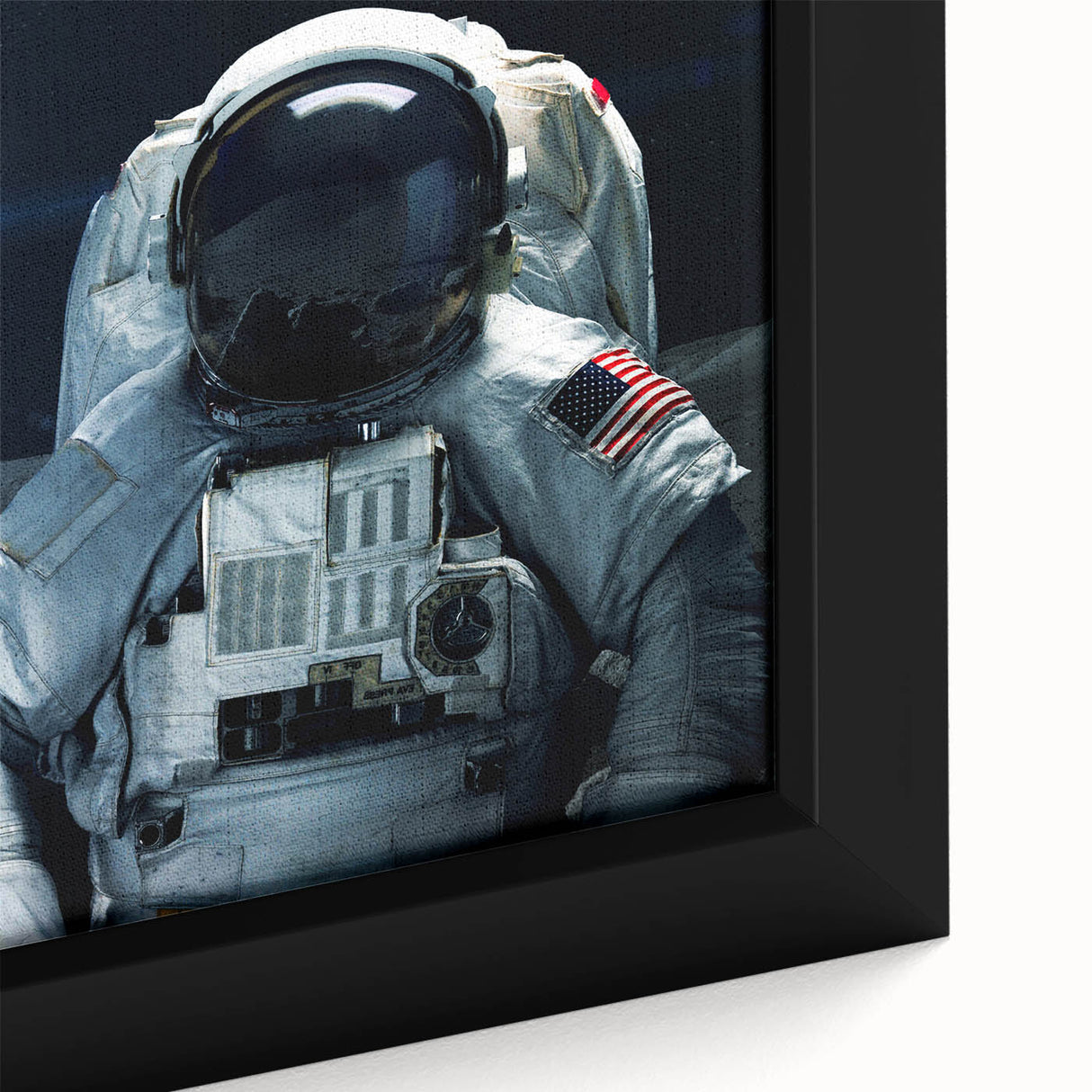 Astronaut Wall Art: Space Explorer Canvas for Outer Space Enthusiasts