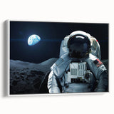 Astronaut Wall Art: Space Explorer Canvas for Outer Space Enthusiasts
